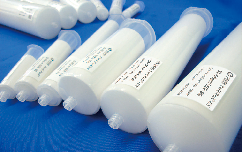 Photo High performance spherical silica gel column<br>Purif-Pack™-EX series